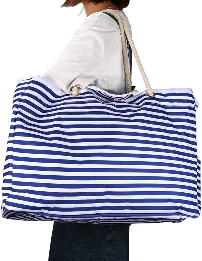 Waterproof Extra-Large Beach Bag with Bonus Travel Pouch – CoastCarry