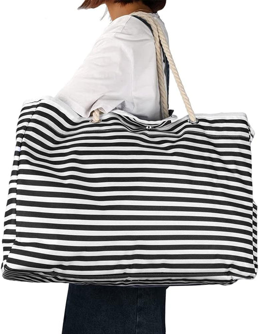 Waterproof Extra-Large Beach Bag with Bonus Travel Pouch – CoastCarry
