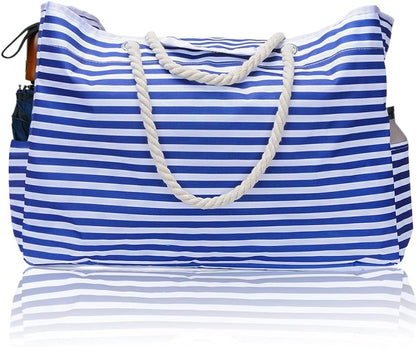Waterproof Extra-Large Beach Bag with Bonus Travel Pouch – CoastCarry