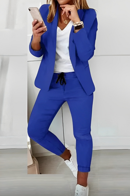 Two-piece women's blazer set for everyday wear & events – Alina