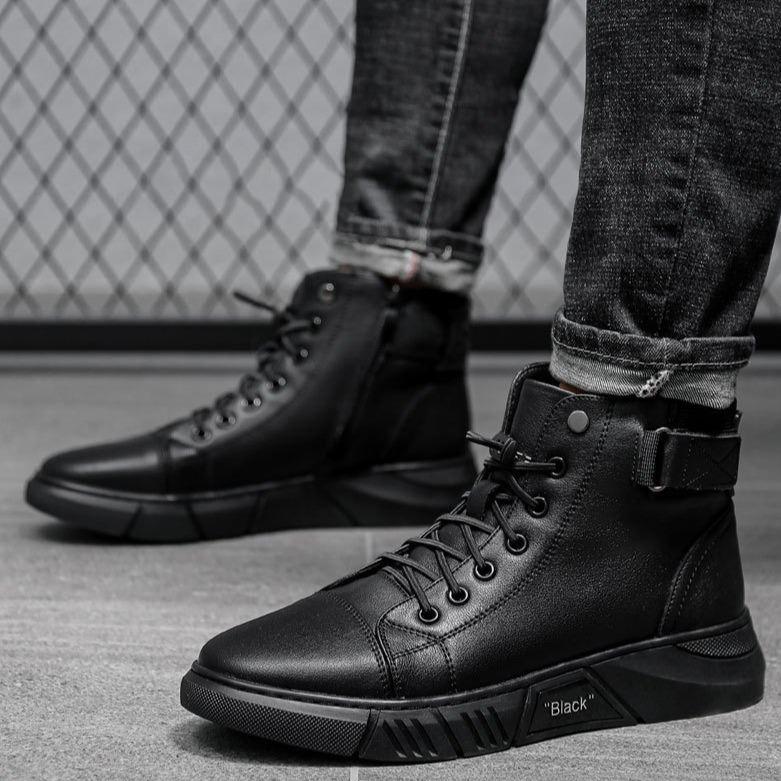 Leather Men's Shoes - PrimeWalk