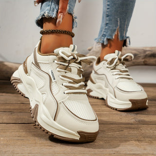Stylish Ladies Sneakers with High Sole – Romi
