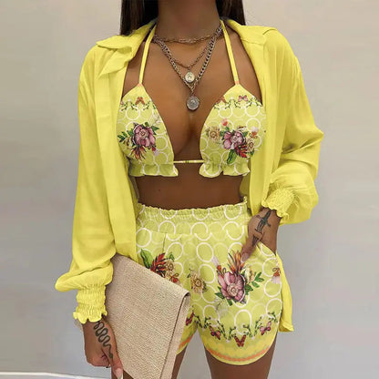 Stylish 3-piece summer outfit for the beach and pool - TropenGlow