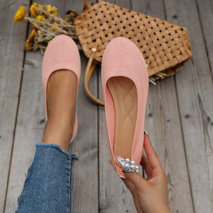 Autumn orthopaedic women's ballet flats with comfort sole & classic design – Mia