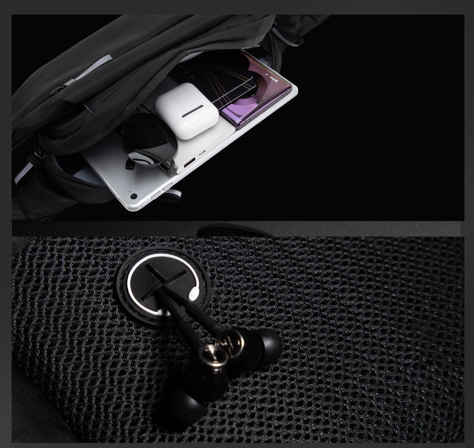 Waterproof multi-pocket bum bag – two for the price of one, hands-free travel and sports bag