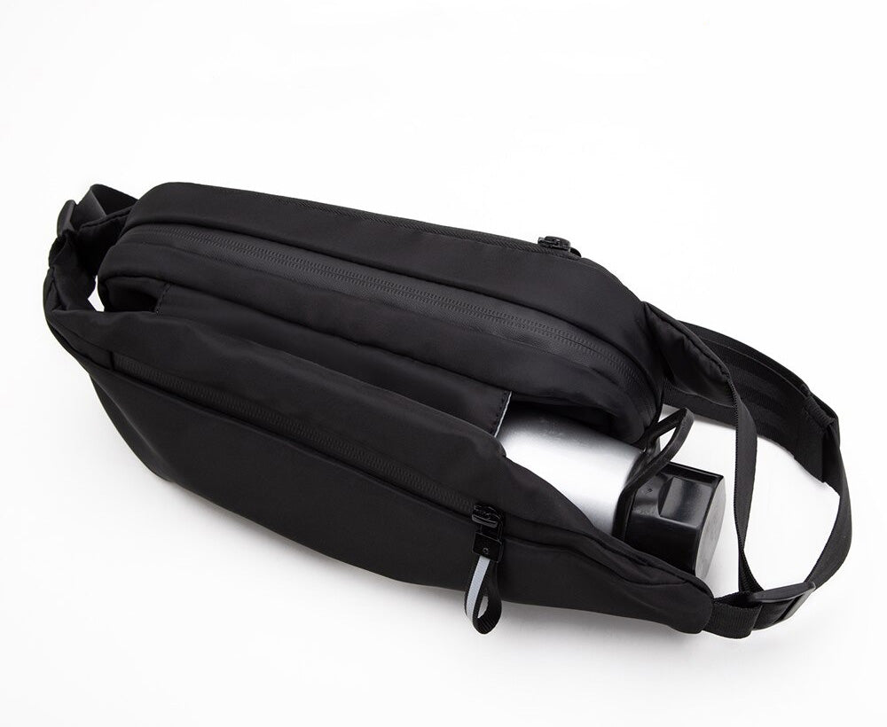 Waterproof multi-pocket bum bag – two for the price of one, hands-free travel and sports bag