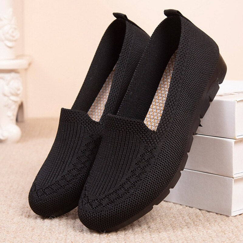 Comfortable & Breathable Women's Slip-On Autumn Shoes with Arch Support – Leona