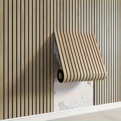 3D Self-adhesive Wall Panels with Realistic Wood Appearance - Wallvera