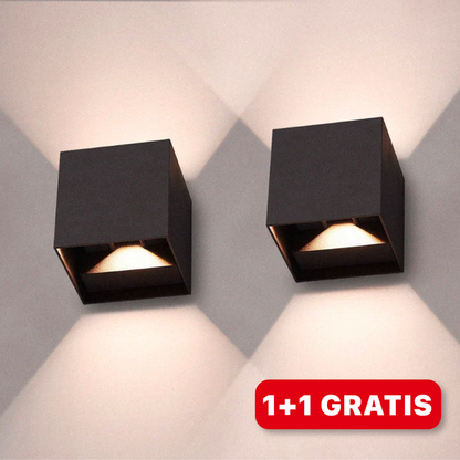 Stylish LED Cube Wall Light - LumiCube