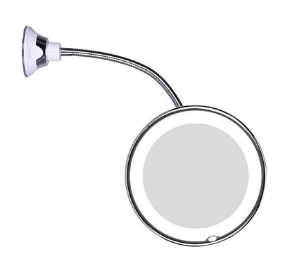 LED Magnifying Mirror with Flexible Gooseneck – Claravue