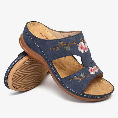 Orthopaedic flower sandals for women – Florina