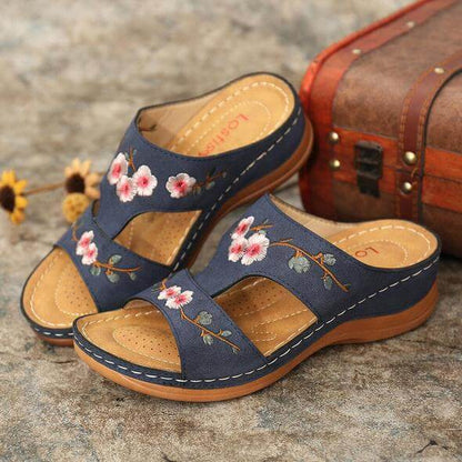 Orthopaedic flower sandals for women – Florina