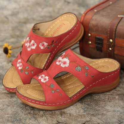 Orthopaedic flower sandals for women – Florina