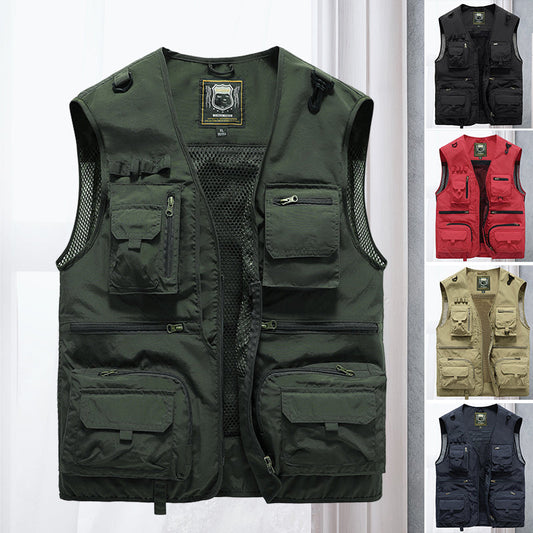 Light men's outdoor vest – Viktor