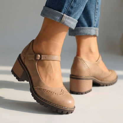 Vintage Mary Jane Shoes for Women with Adjustable Strap 3