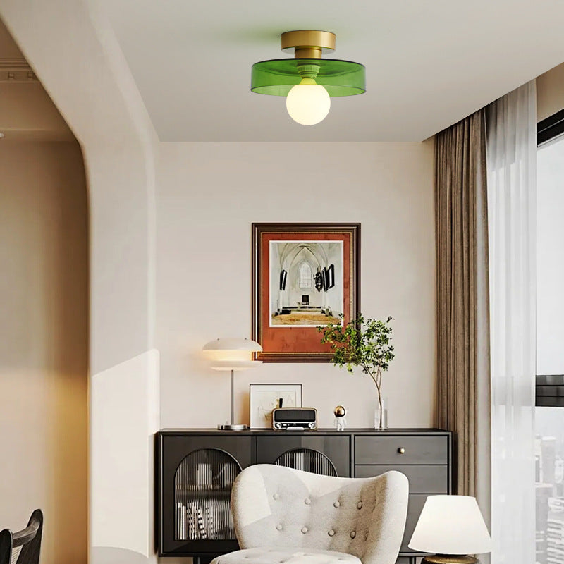 French Bauhaus Ceiling Light 2