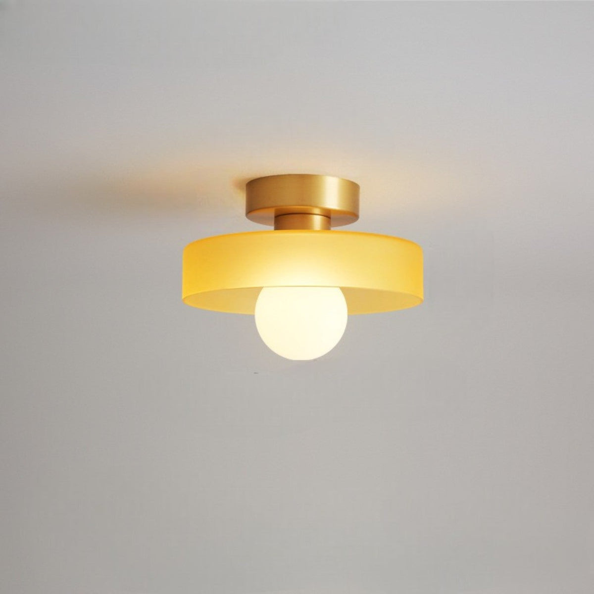 French Bauhaus Ceiling Light 12