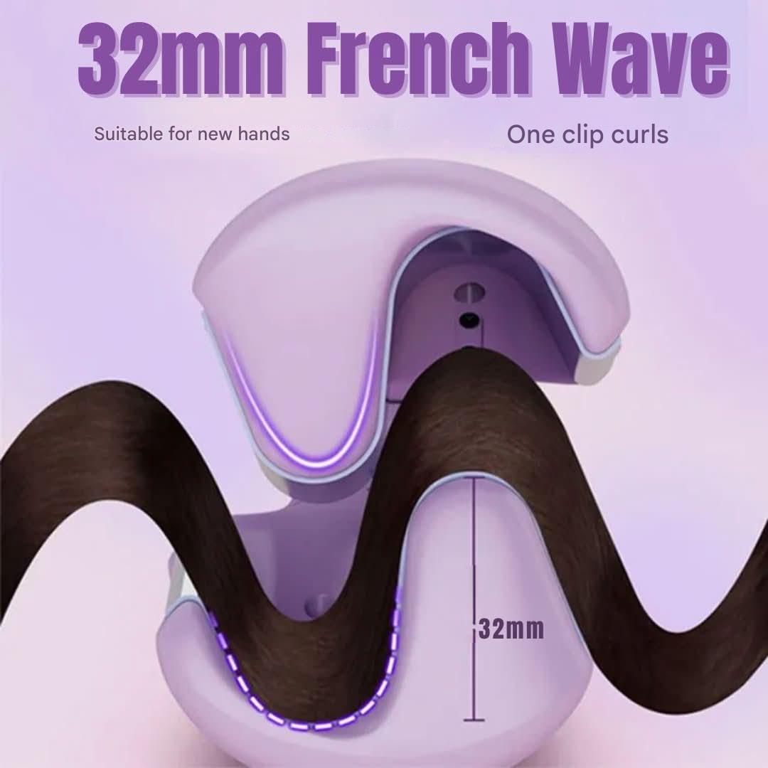 Professional Curling Iron for Perfect Waves - Waveva