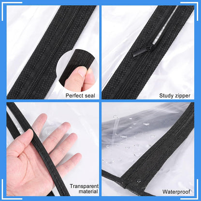 Extra-long garment bag for dresses & evening gowns – 180 cm protective covers with handles (Buy 1, Get 1 FREE)