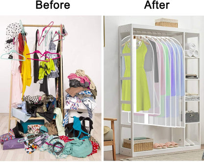 Extra-long garment bag for dresses & evening gowns – 180 cm protective covers with handles (Buy 1, Get 1 FREE)