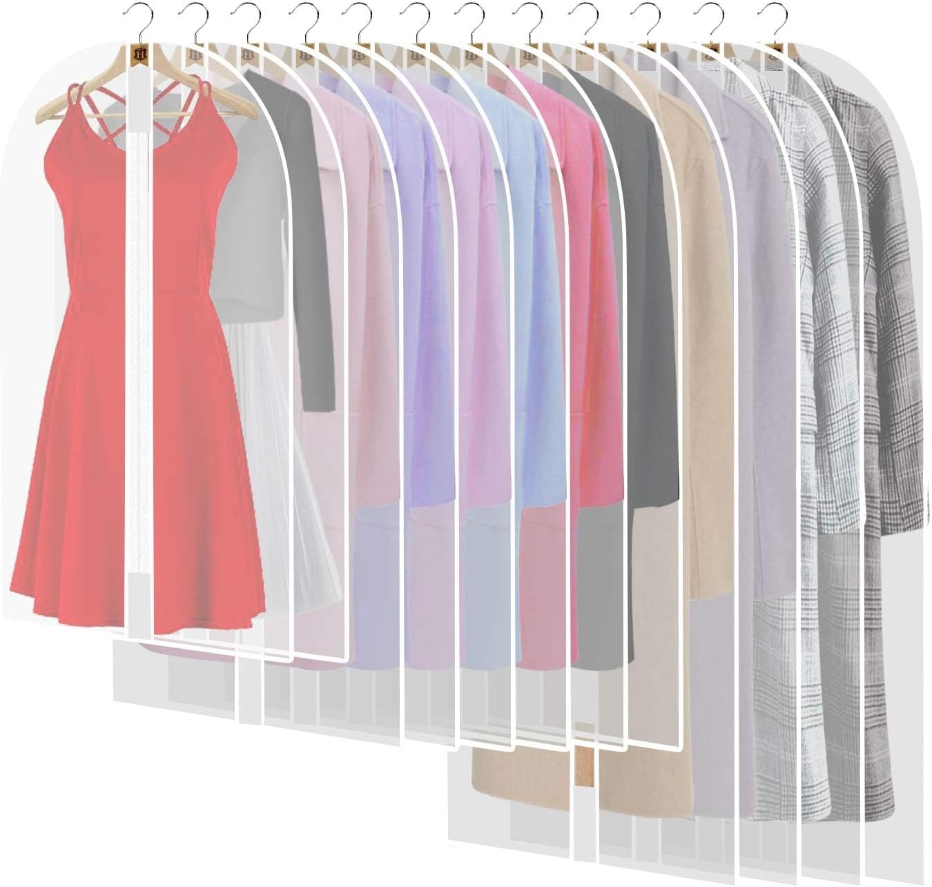 Extra-long garment bag for dresses & evening gowns – 180 cm protective covers with handles (Buy 1, Get 1 FREE)