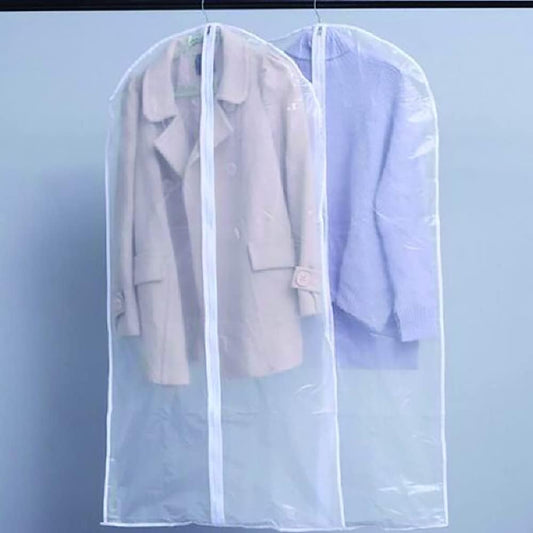 Transparent clothes storage bags – 5-pack (Buy 1, get 1 FREE)