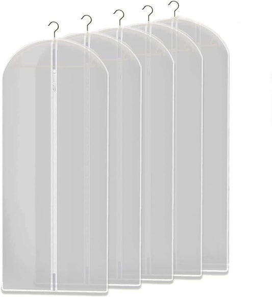 Transparent clothes storage bags – 5-pack (Buy 1, get 1 FREE)