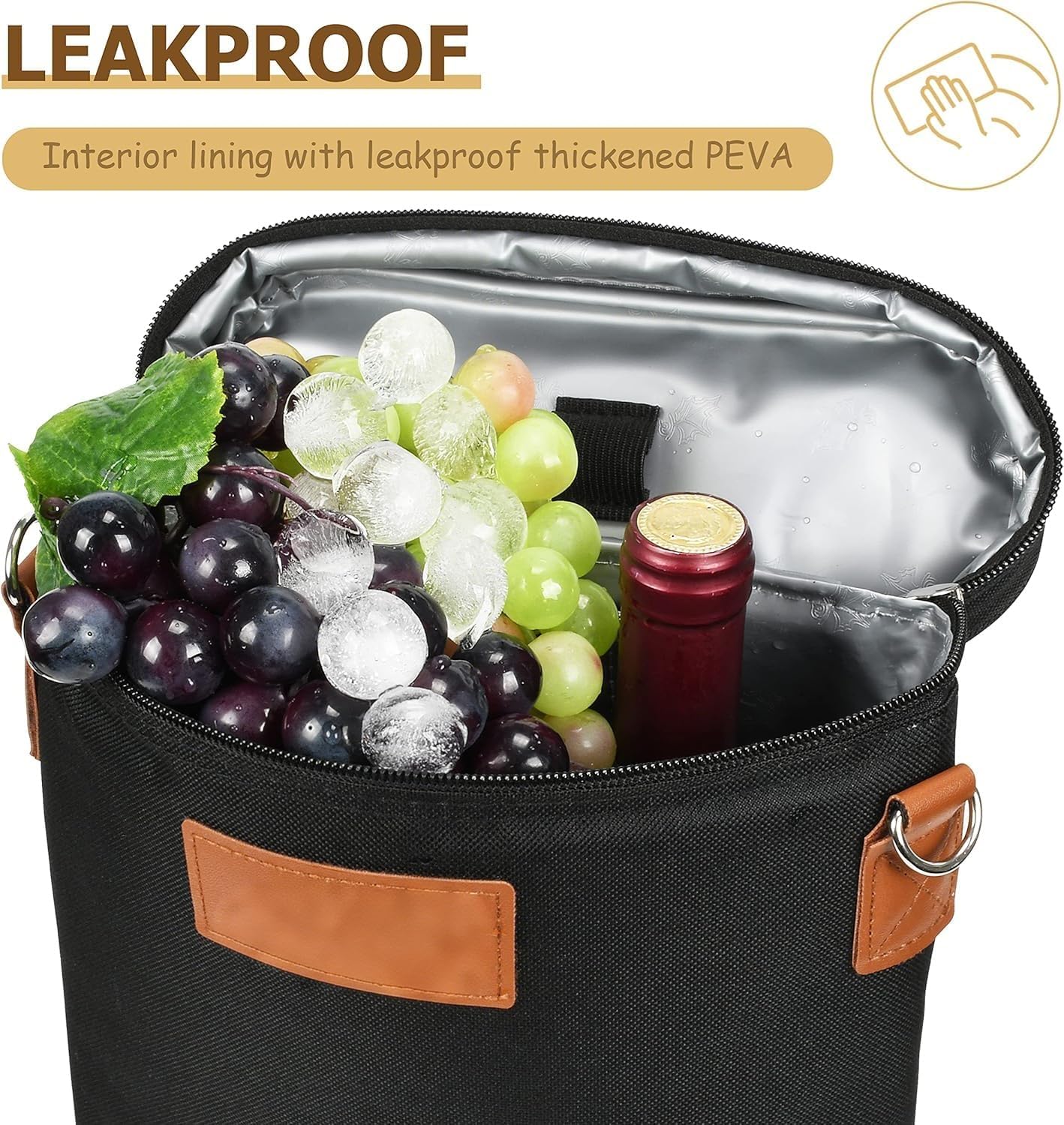 Insulated Double Wine Bottle Carrier – Buy 1, Get 1 FREE – ChillMate