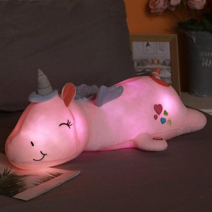 Glowing Plush Unicorn with LED Function – Glowie