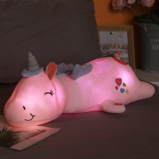 Glowing Plush Unicorn with LED Function – Glowie