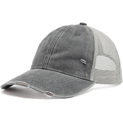 Cap with braid opening & mesh design – buy 1, get 1 free – Liora