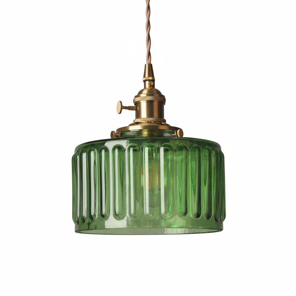 Vintage Crystal Pendant Lamp - Celeste