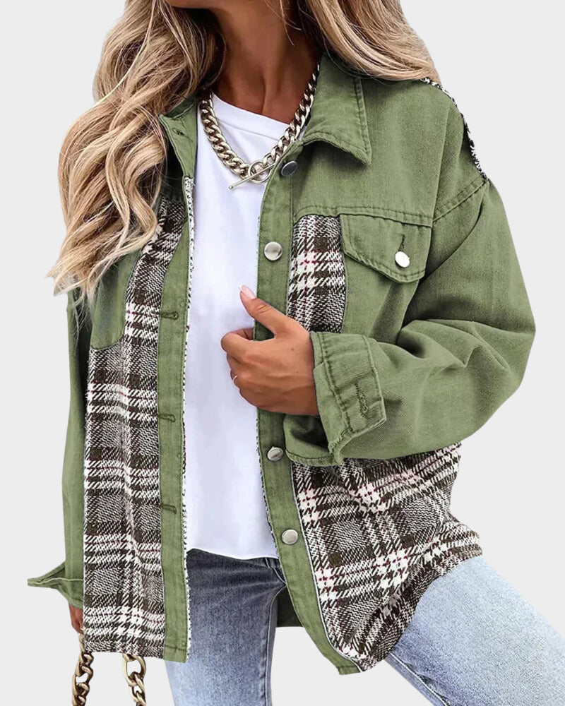 Women's denim jacket with modern chic – Amélie