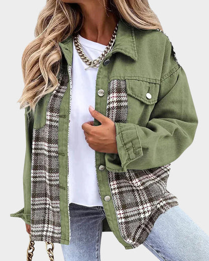 Women's denim jacket with modern chic – Amélie