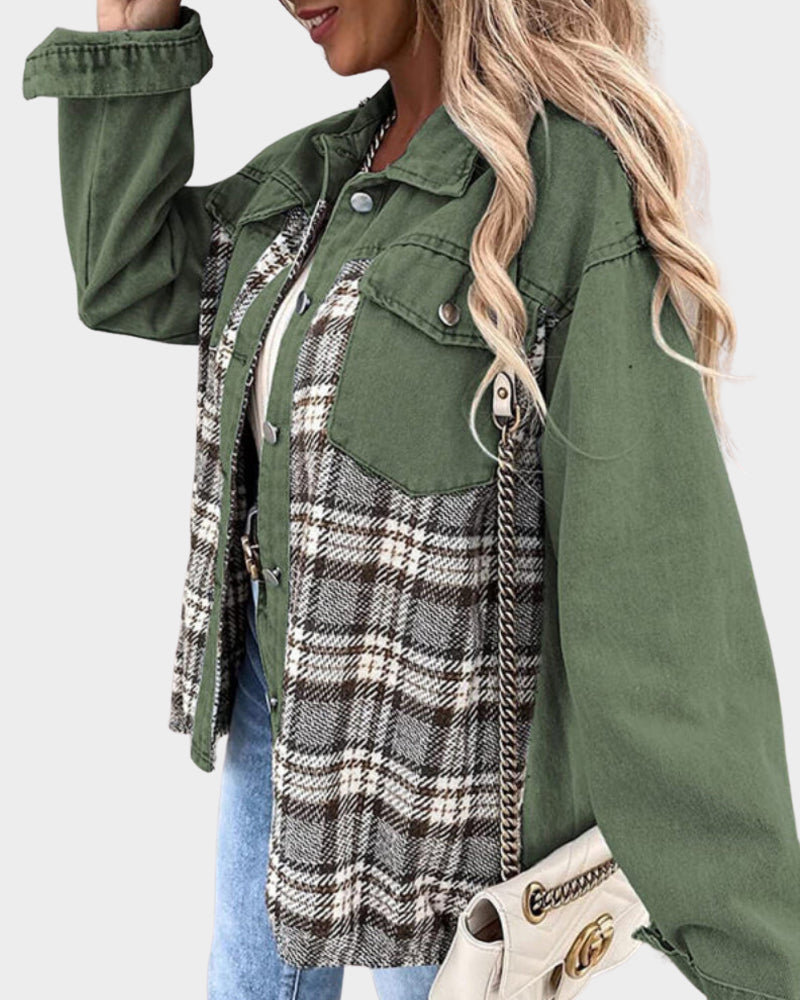 Women's denim jacket with modern chic – Amélie