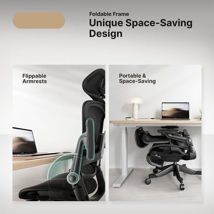Ergonomic Office Chair with 16 Adjustable Features - ErgoFlex