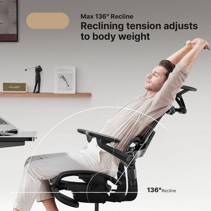 Ergonomic Office Chair with 16 Adjustable Features - ErgoFlex