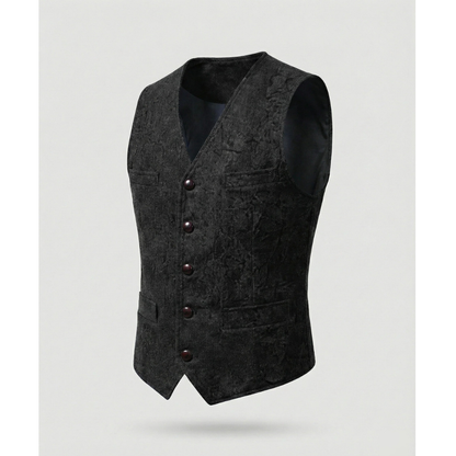 Men's Elegant Traditional Vest with Buttons 6
