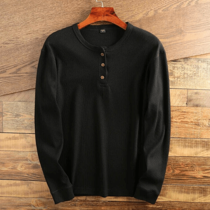 Men's Shirt with Waffle Structure - Mason