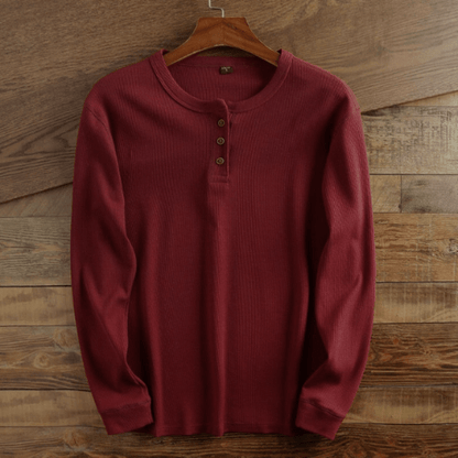 Men's Shirt with Waffle Structure - Mason