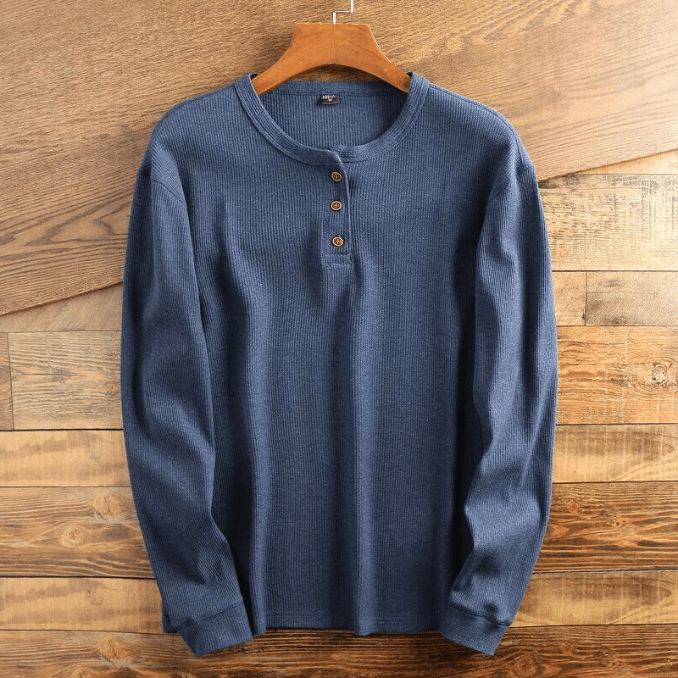Men's Shirt with Waffle Structure - Mason
