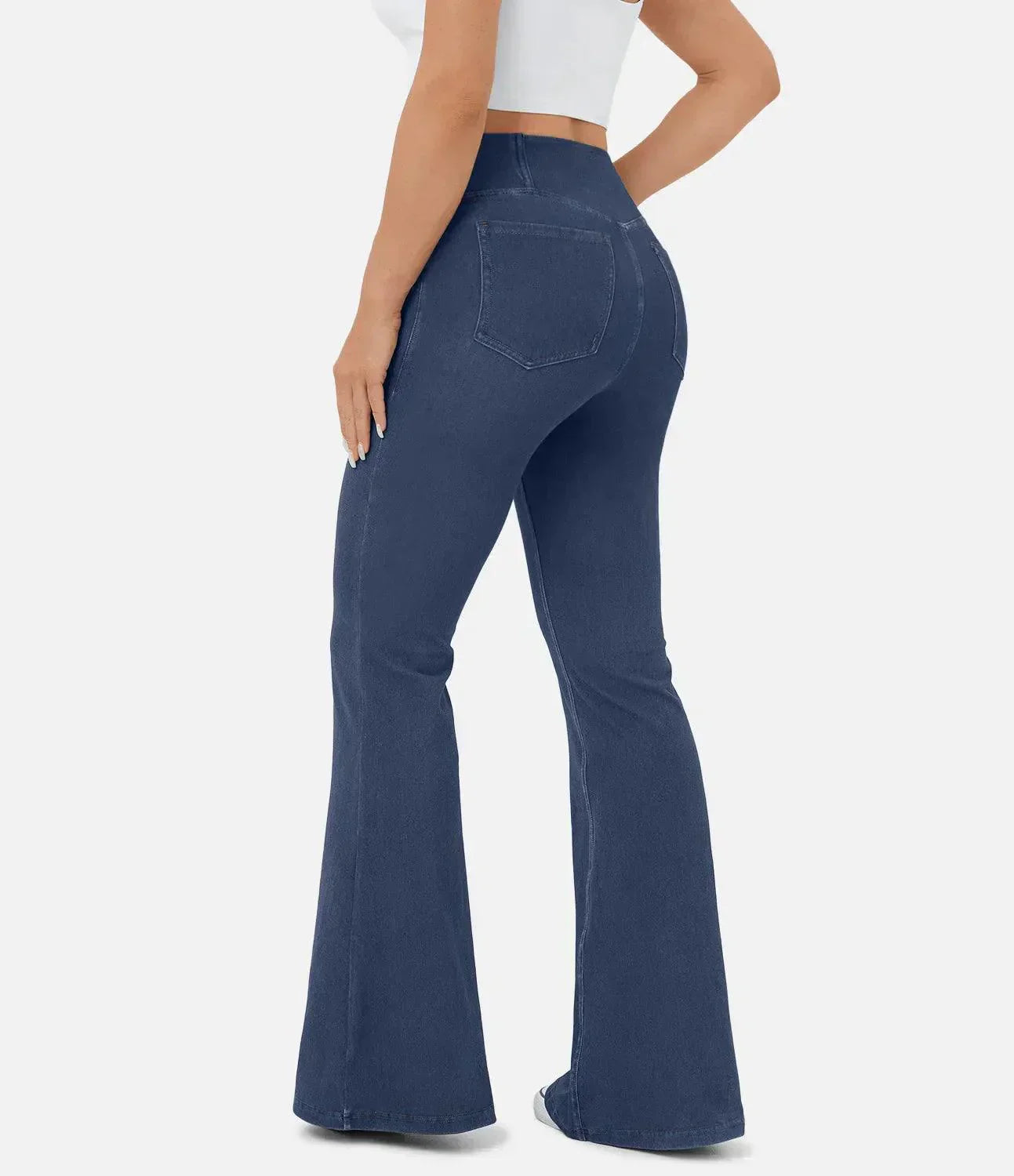 Comfortable Curvy High Waist Jeans - Aria