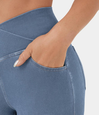 Comfortable Curvy High Waist Jeans - Aria