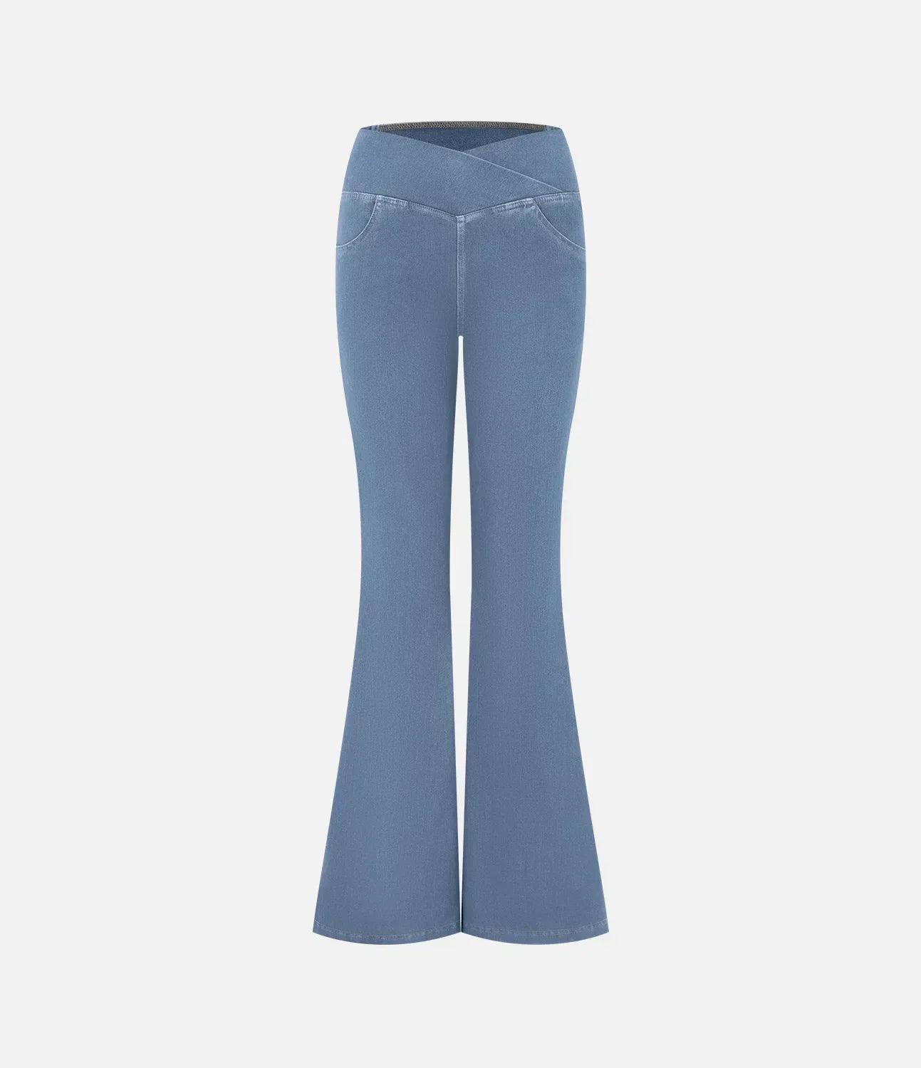 Comfortable Curvy High Waist Jeans - Aria