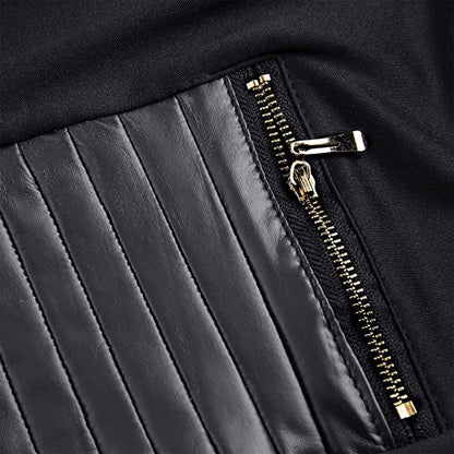 Trendy High-Waisted Leather Trousers for Women - Romy