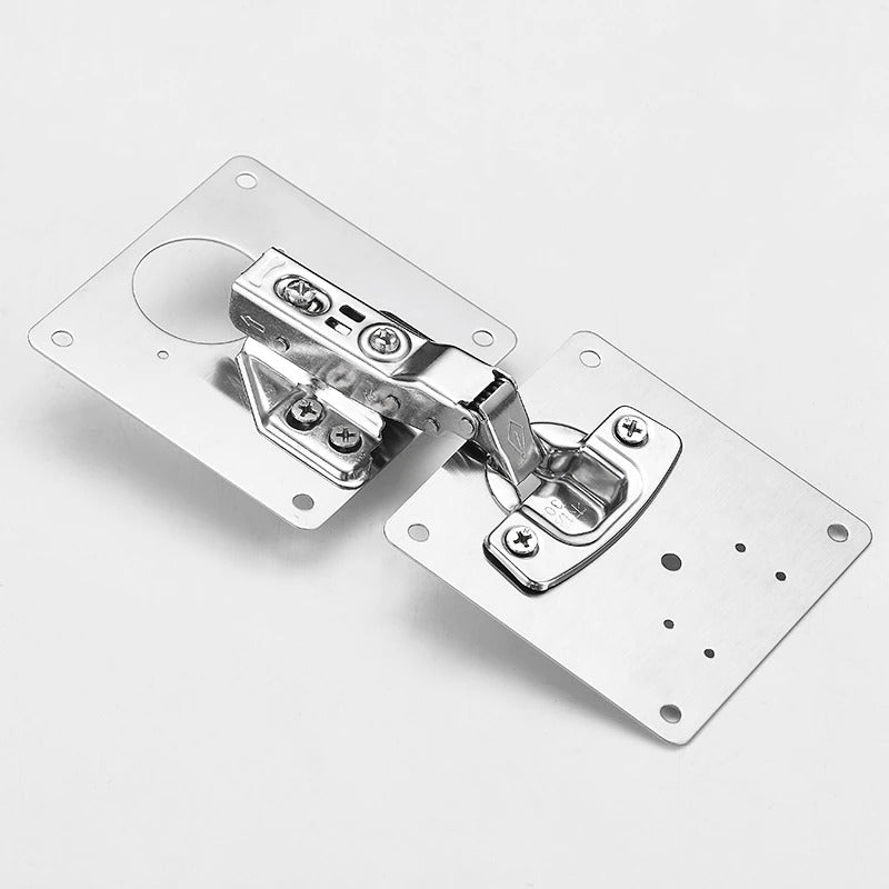Hinge mounting plates for cabinet doors – Fixon