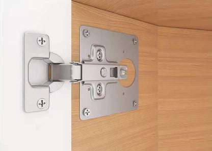 Hinge mounting plates for cabinet doors – Fixon