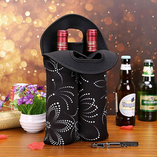 Insulated double-bottle wine carrier – Buy one, get one free