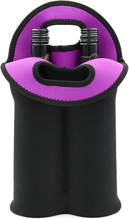 Insulated double-bottle wine carrier – Buy one, get one free