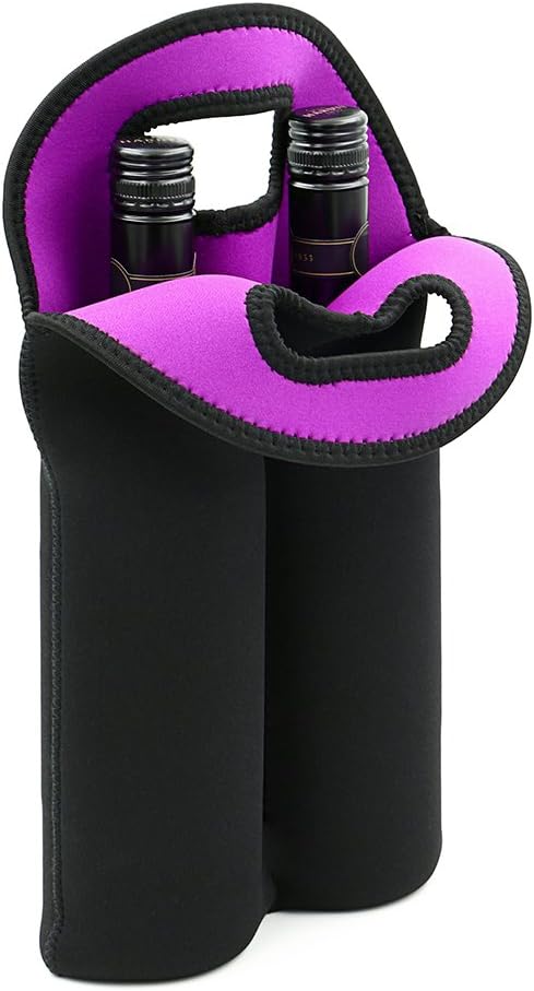Insulated double-bottle wine carrier – Buy one, get one free